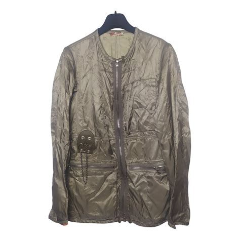 prada cinema khaki|khaki PRADA Women Jackets .